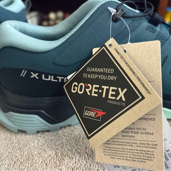 Salomon X Ultra 4 GTX Low Hiking Shoes Trail Stargazer Blue Women’s Size 8 - Picture 9 of 9